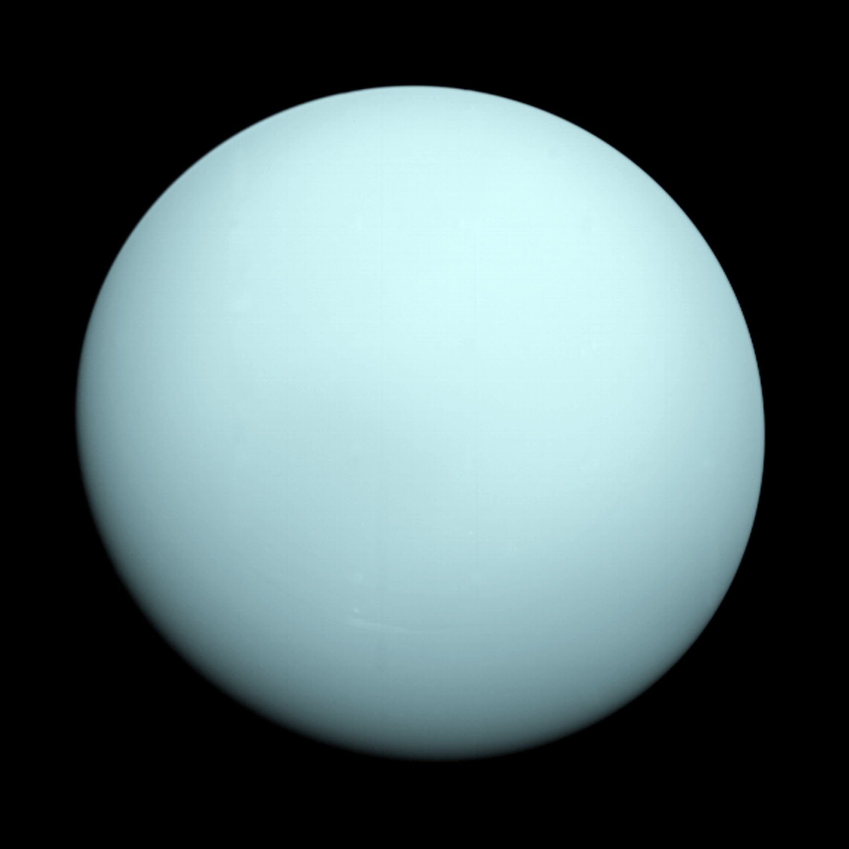 Uranus, Voyager 2